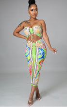 Load image into Gallery viewer, Sour patch lime (skirt set)
